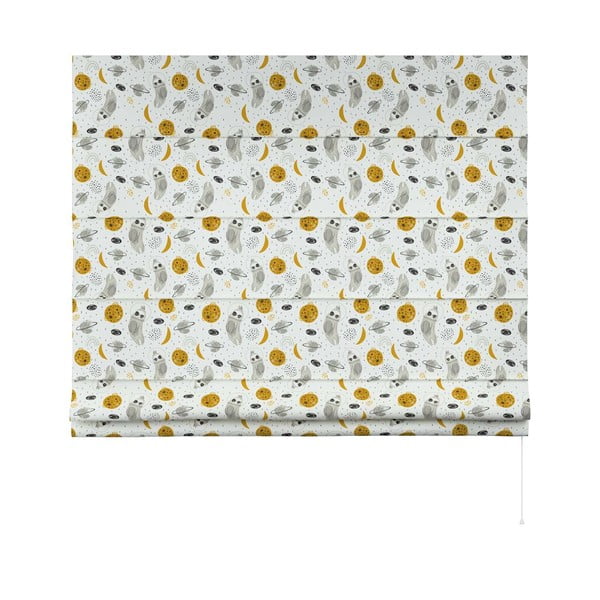 Žlto-biela detská roleta 170x160 cm Magic - Yellow Tipi-image-3