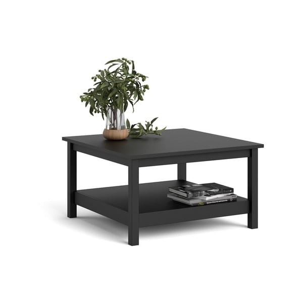 Čierny konferenčný stolík 81x81 cm Madrid - Tvilum-image-4