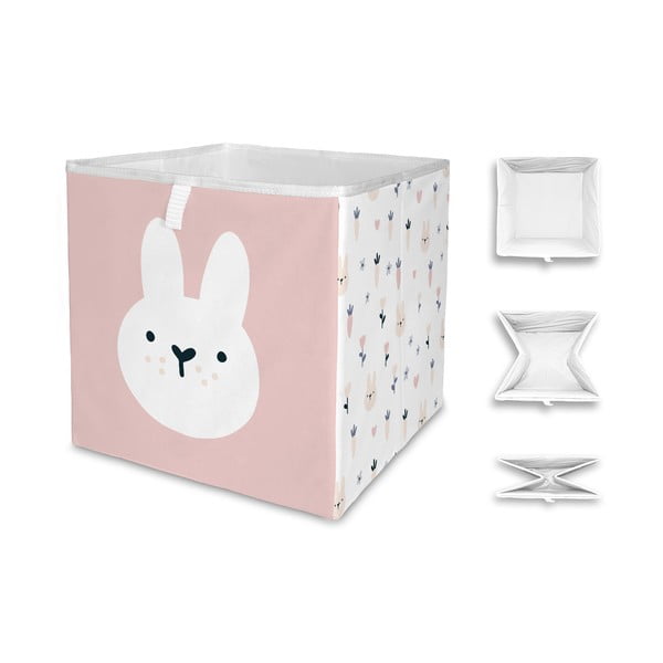 Látkový detský úložný box Sweet Bunnies - Butter Kings