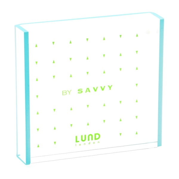 Rámik na fotografie s modrými hranami Lund London Flash Tidy, 8,3 x 7,7 cm