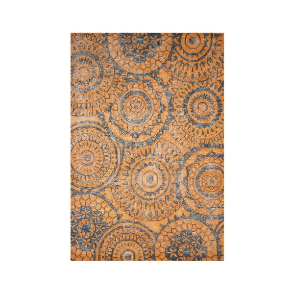 Vlnený koberec Ontario, 160x230 cm, oranžový