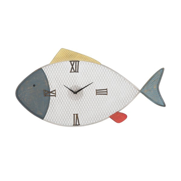 Nástenné hodiny Mauro Ferretti Fish, 77 × 41 cm