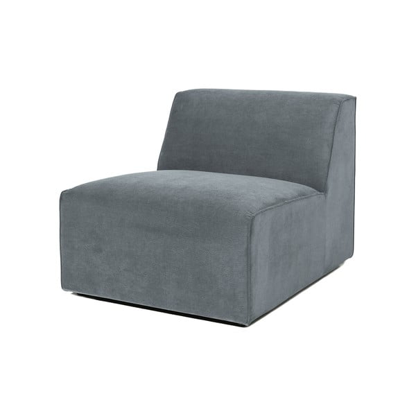 Sivý menčestrový modul pohovky (stredový diel) Sting – Scandic-image-1