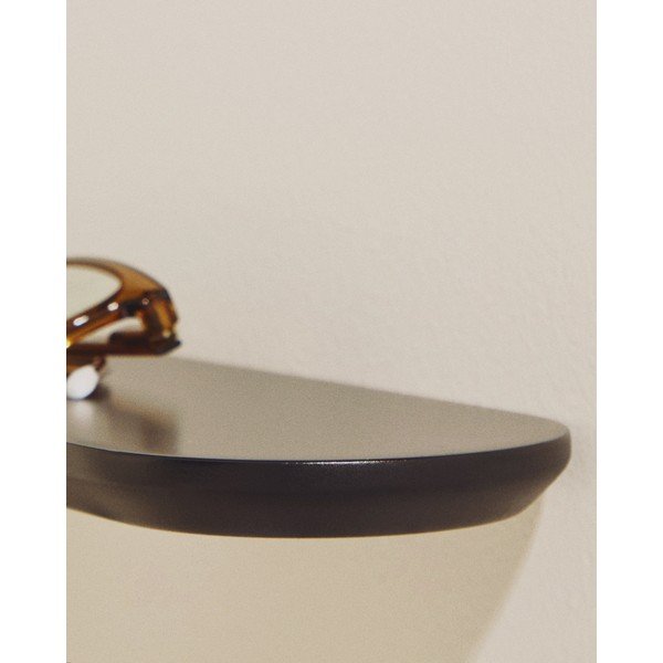 Čierne police v súprave 2 ks 55 cm Arely – Kave Home-image-2