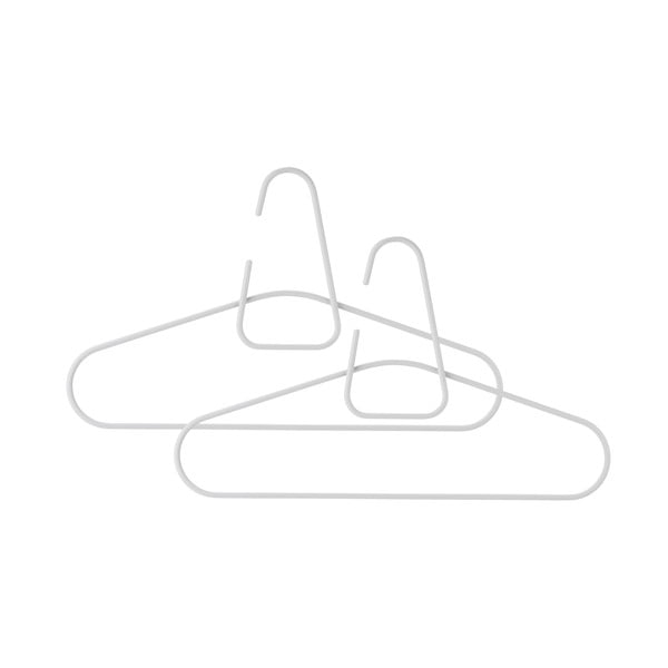 Súprava 2 svetlosivých kovových vešiakov Zone A-hanger-image-1