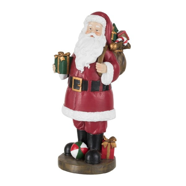 Dekoratívna vianočná soška J-Line Santa Claus