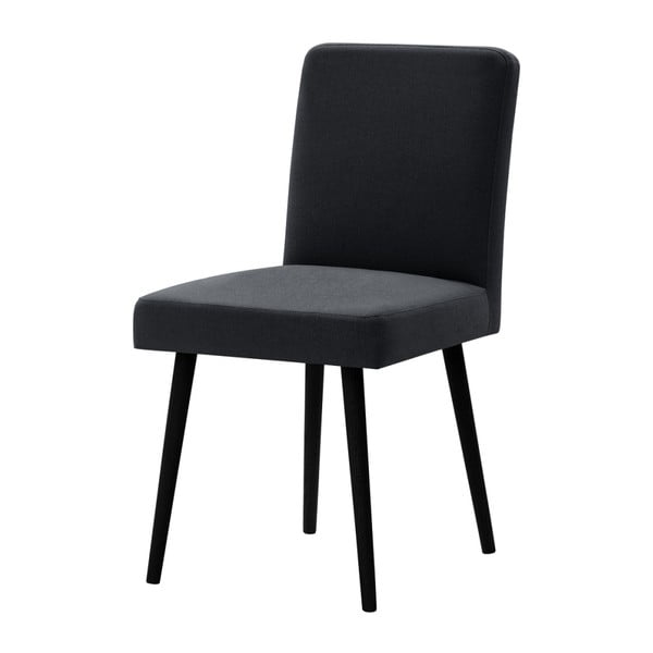 Tmavosivá stolička s čiernymi nohami Ted Lapidus Maison Fragrance