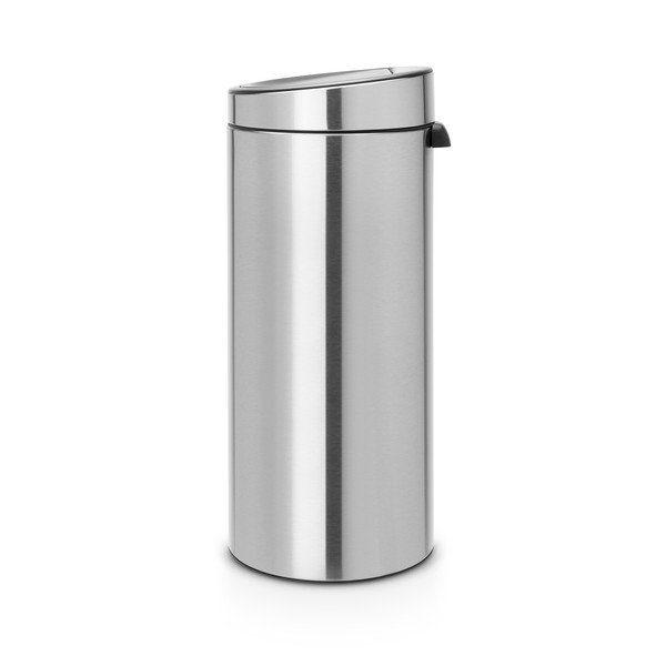 Dotykový oceľový odpadkový kôš v matne striebornej farbe 30 l Touch Bin – Brabantia-image-2