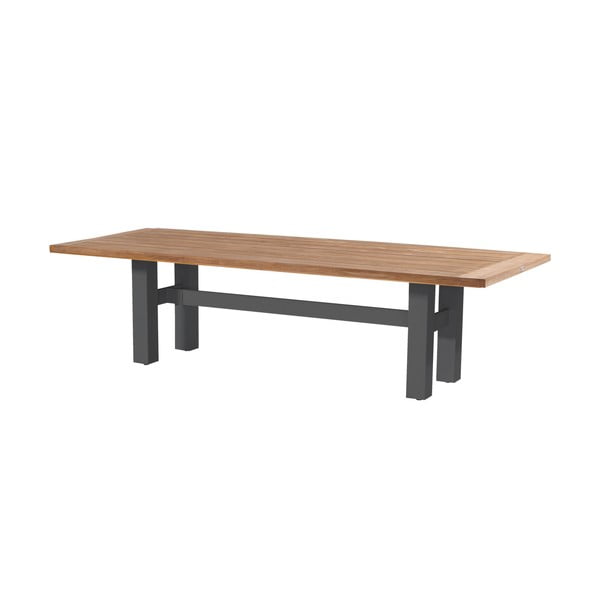 Záhradný jedálenský stôl z recyklovaného dreva 100x300 cm Yasmani – Hartman