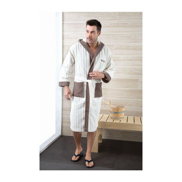 Pánsky župan Dressing White S-image-1