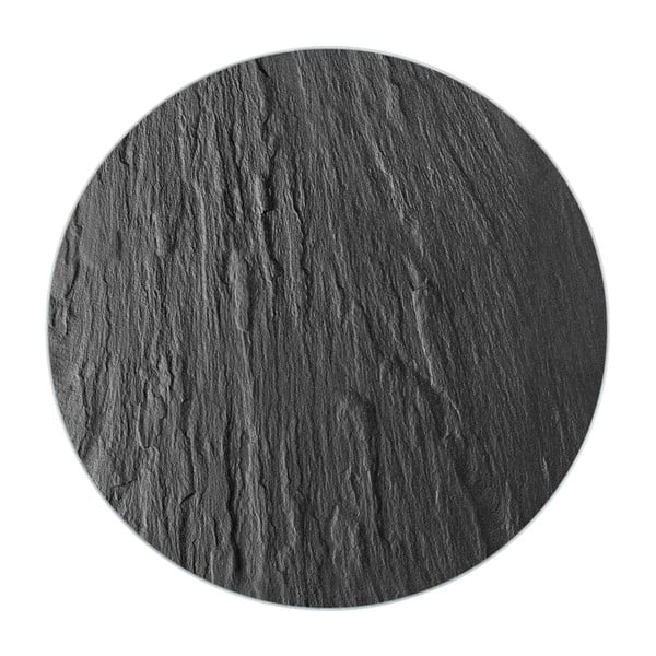 Čierna sklenená podložka pod hrniec Wenko Trivet, 20 cm