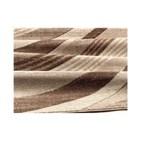 Hnedý koberec Webtappeti Intariso Wave, 140 × 200 cm-image-2