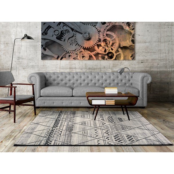 Sivý koberec Universal Adra Gresso, 80 x 150 cm-image-1