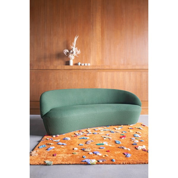 Zelená vlnená pohovka EMKO Naïve, 162 cm-image-1