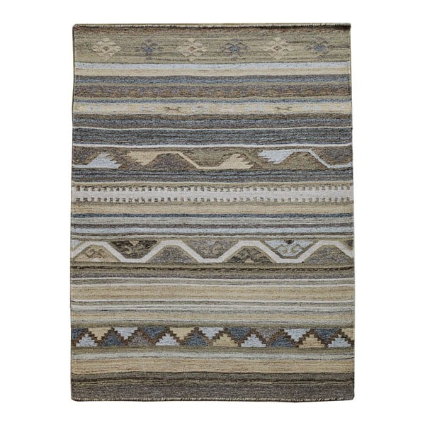 Ručne tkaný koberec Bakero Kilim Natural 33, 180 x 120 cm
