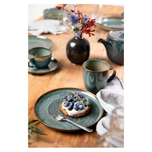 Zelený porcelánový tanier Villeroy & Boch Like Crafted, ø 26 cm-image-4