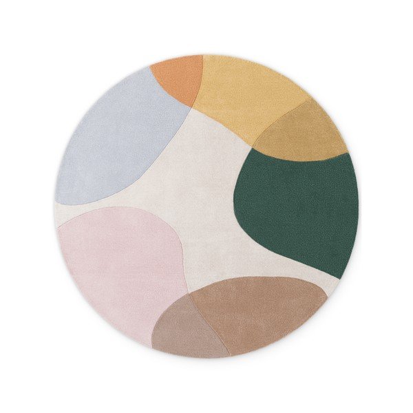 Ručne tkaný vlnený okrúhly koberec ø 160 cm Hackney Clarissa – Ted Baker