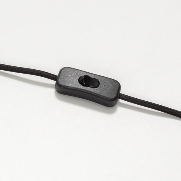 Vínovočervená stolová lampa s kovovým tienidlom (výška 33 cm) Aleyla - Kave Home-image-2