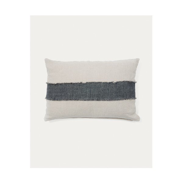 Ľanová obliečka na vankúš 60x40 cm Daf – Kave Home-image-3
