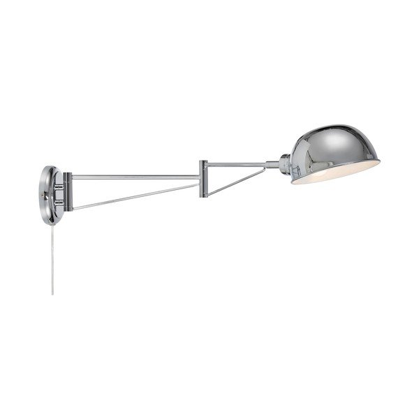 Nástenné svietidlo v striebornej farbe Portland – Markslöjd