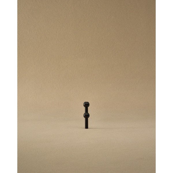 Matne čierna kovová váza (výška  10 cm) Nagel – STOFF Nagel-image-3