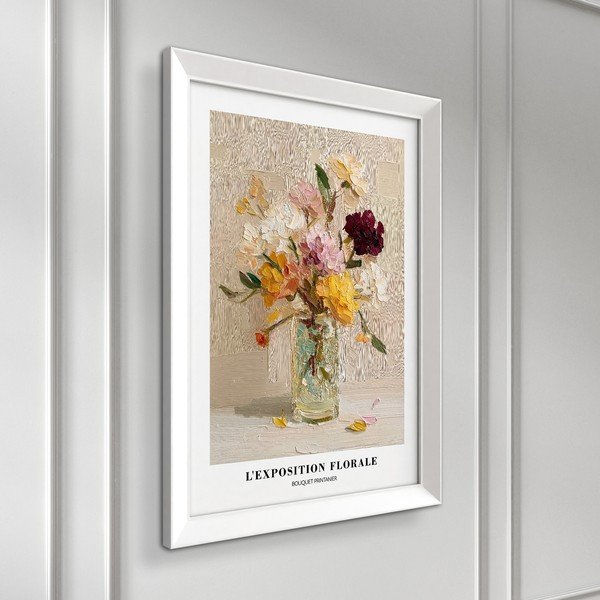 Tlačený obraz s rámom 56x75 cm Sunny Bouquet – Styler-image-3