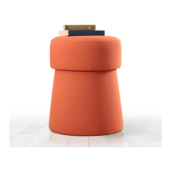 Oranžový taburet Beans – Artie-image-2