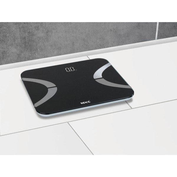 Čierna osobná váha Wenko Scale-image-1