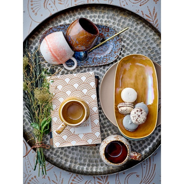 Modrý/hnedý hrnček 280 ml Paula – Bloomingville-image-2