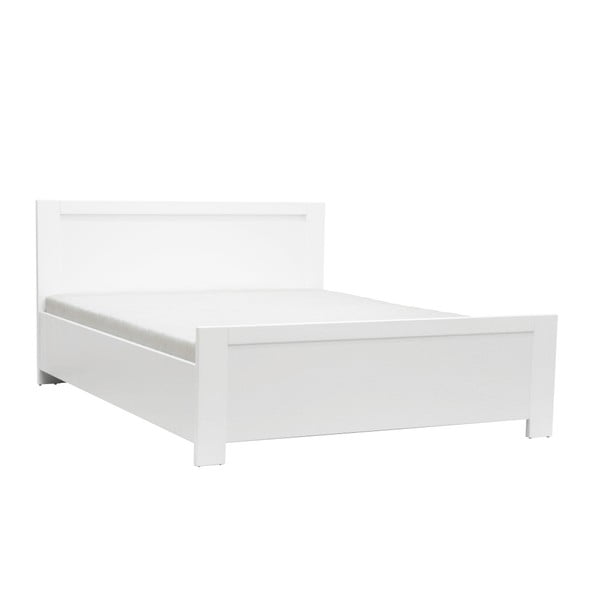 Biela dvojlôžková posteľ Mazzini Beds Sleep, 160 × 200 cm
