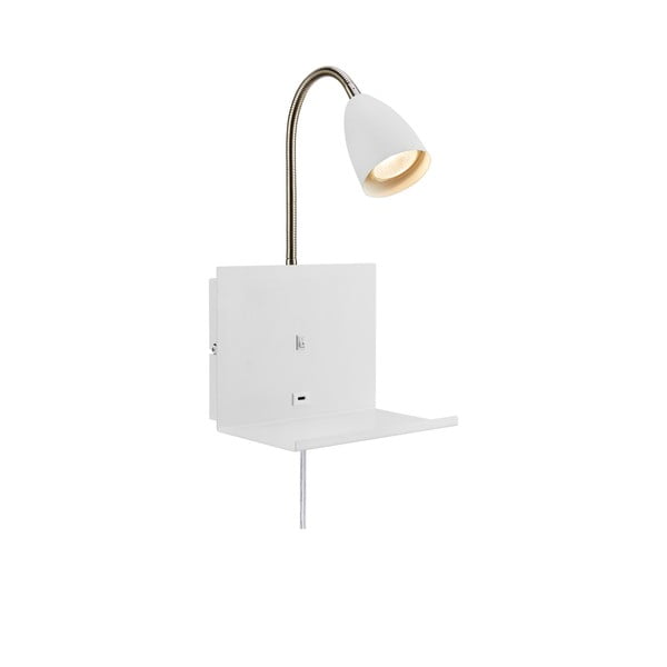 Biele nástenné svietidlo Cuarto – Markslöjd