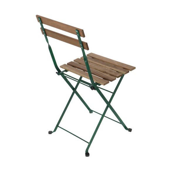 Zeleno-béžová kovová záhradná stolička - Esschert Design-image-3