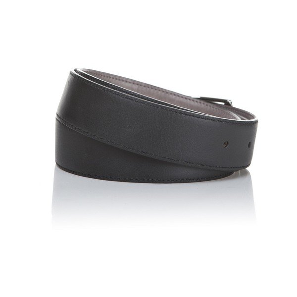 Kožený opasok Black Grey, 130 cm-image-1
