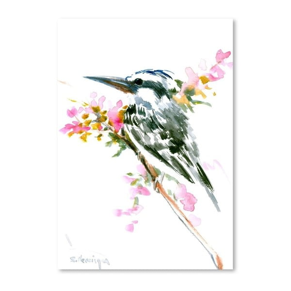 Autorský plagát Kingfisher od Surena Nersisyana, 30 x 21 cm