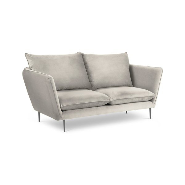 Béžová zamatová pohovka Mazzini Sofas Acacia, dĺžka 175 cm-image-4