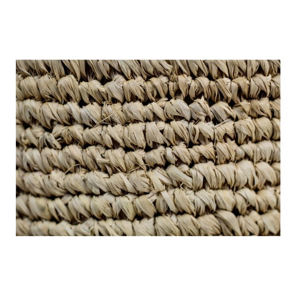 Puf z rafie HSM collection Raffia, 34 x 40 cm-image-2