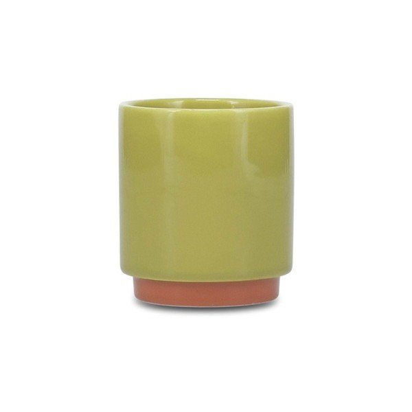 Zelená/oranžová kameninová šálka 270 ml Duo – ONA