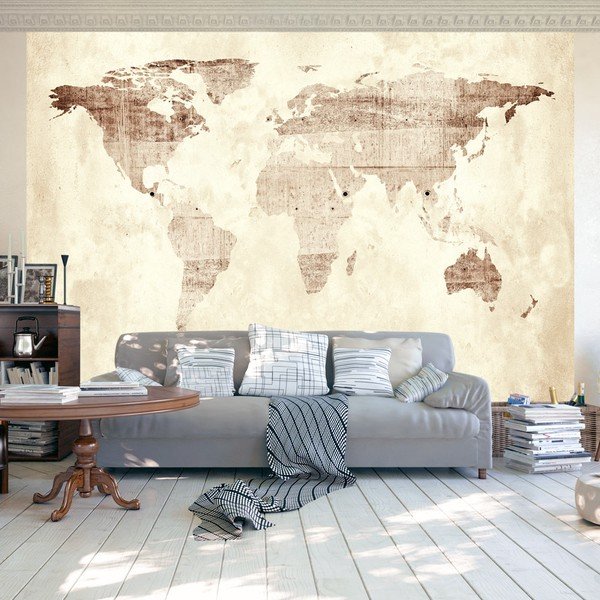 Veľkoformátová tapeta Artgeist Precious Map, 200 x 140 cm-image-1