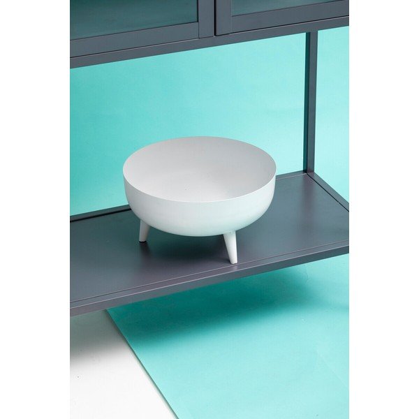 Sivá oceľová vitrína 75x150x35 cm Acier – Premier Housewares-image-3