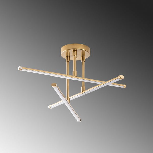 LED stropné svietidlo v zlatej farbe 26x51 cm Umut – Opviq lights-image-1