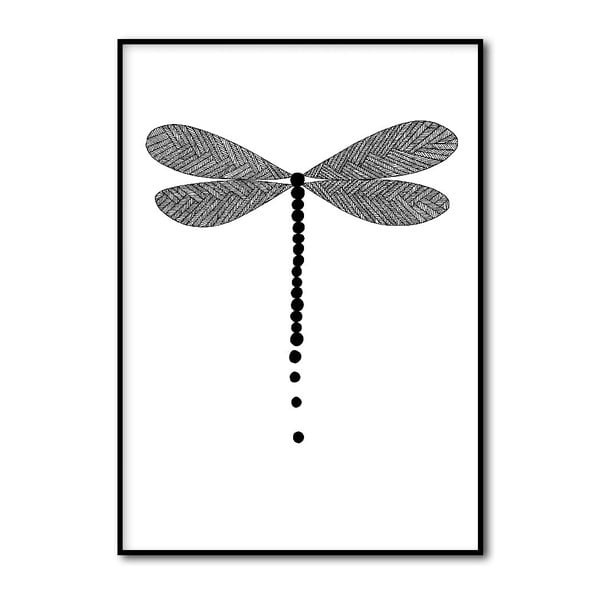 Autorský plagát Dragonfly, A4