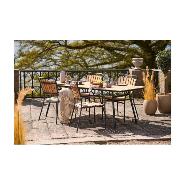 Svetlohnedá deka z recyklovanej bavlny 130x180 cm Adana – House Nordic-image-2