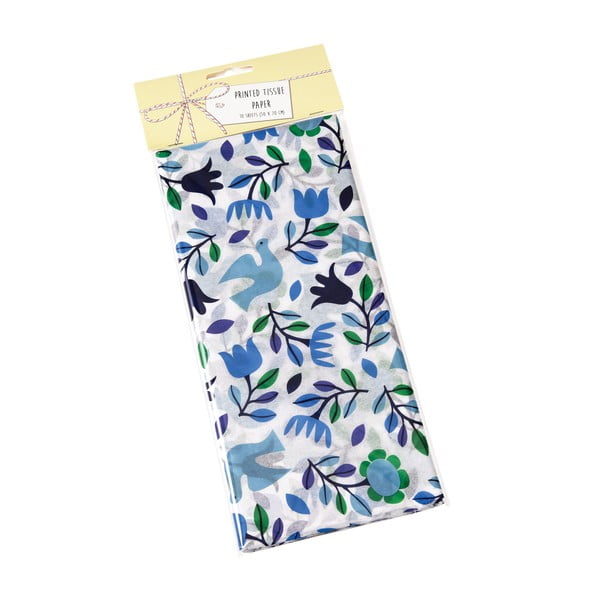 Papierové obrúsky v súprave 10 ks Folk Doves – Rex London-image-1