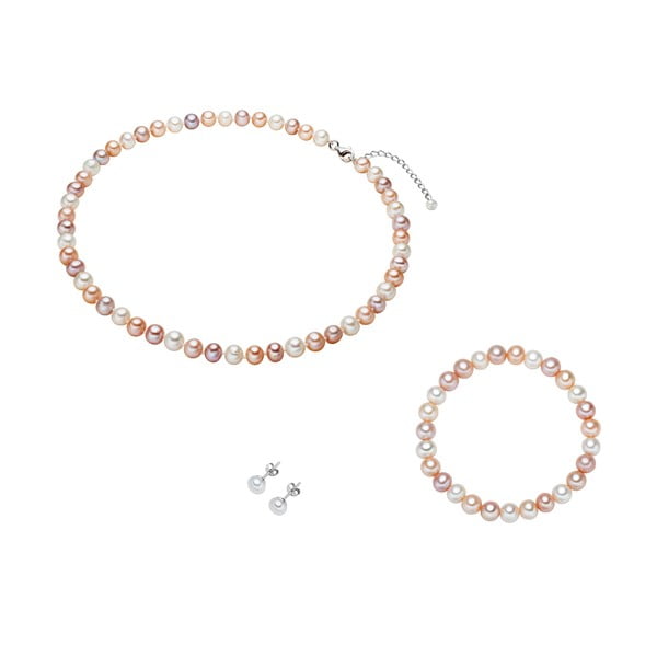 Set perlového náhrdelníka s náramkom Nova Pearls Copenhagen Camille