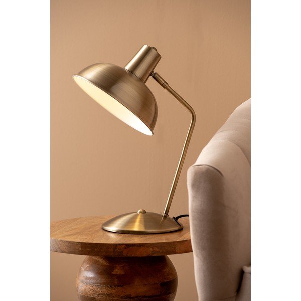 Stolová lampa v zlatej farbe Leitmotiv Hood-image-2