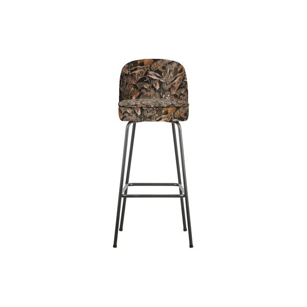 Barová stolička s kvetinovým vzorom BePureHome Vogue Bouquet, výška 79 cm