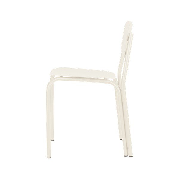 Béžová kovová záhradná stolička Kei – noo.ma-image-2