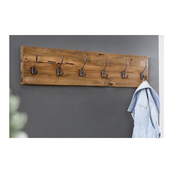 Vešiak na kabáty z teakového dreva HSM collection Railwood-image-2