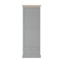 Sivá šatníková skriňa 60x180 cm Binz – Støraa