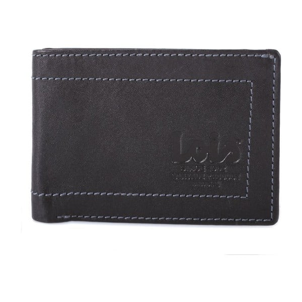 Kožená peňaženka Lois Black, 10x7 cm